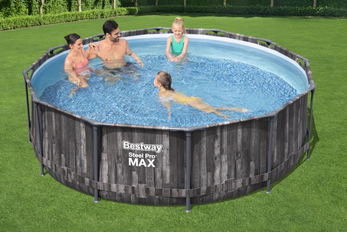 Basseng Steel Pro Max 9150 liter Ø366 cm - Bestway